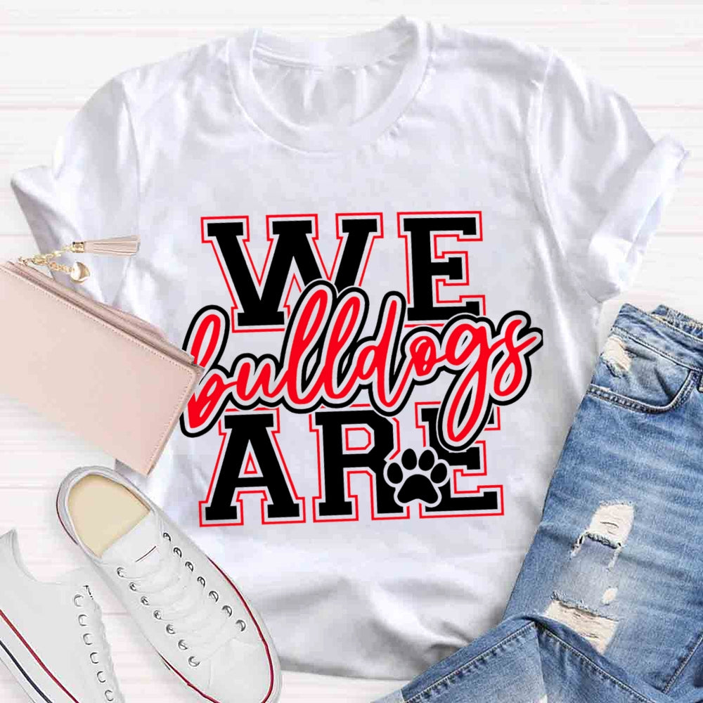 Personalized Mascot We Are Teacher T-shirt