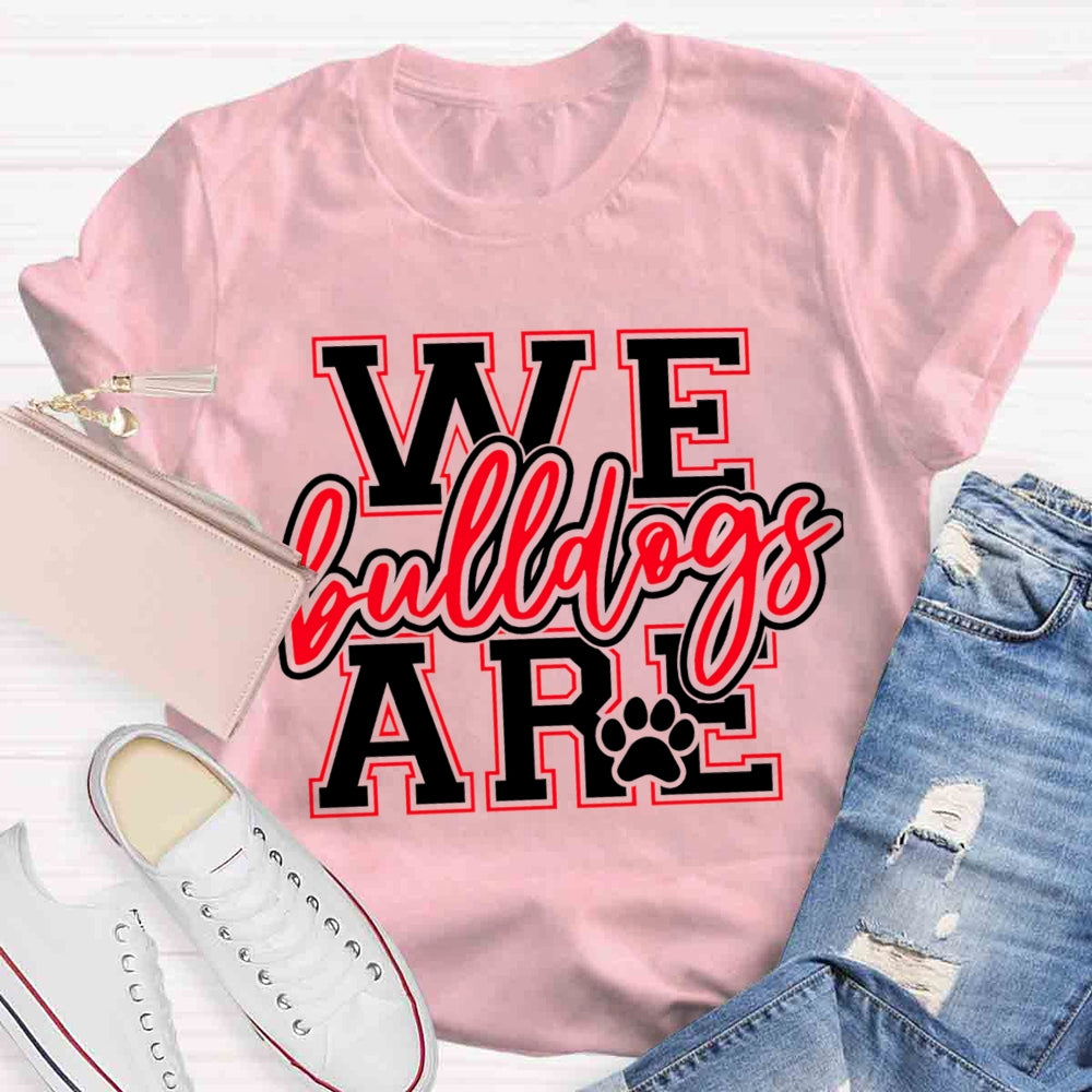 Personalized Mascot We Are Teacher T-shirt