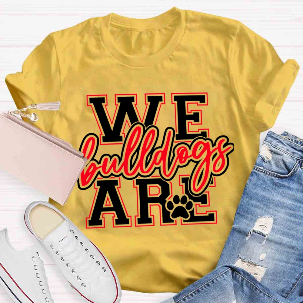 Personalized Mascot We Are Teacher T-shirt