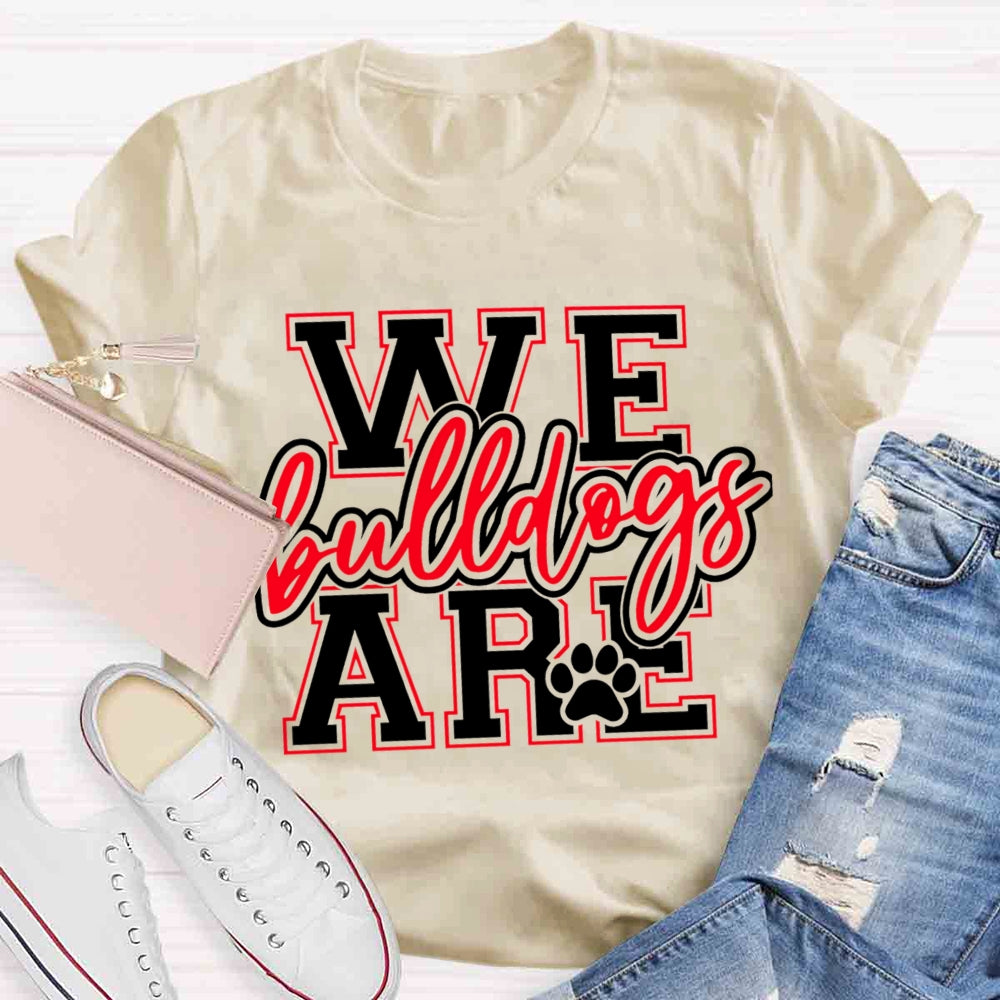 Personalized Mascot We Are Teacher T-shirt