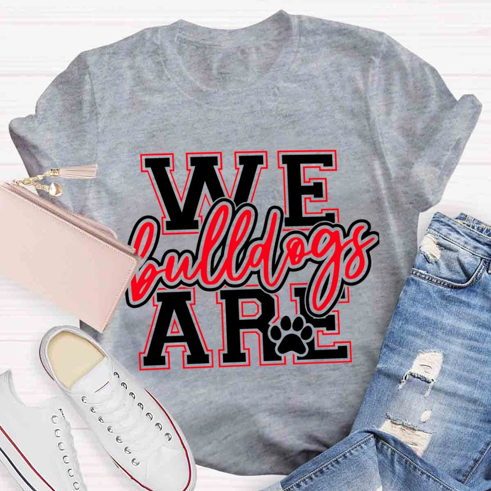 Personalized Mascot We Are Teacher T-shirt