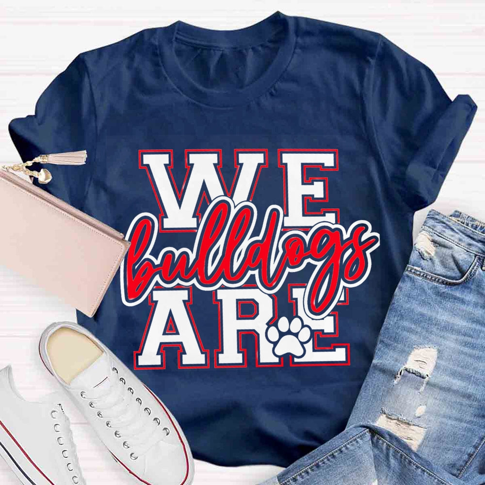 Personalized Mascot We Are Teacher T-shirt