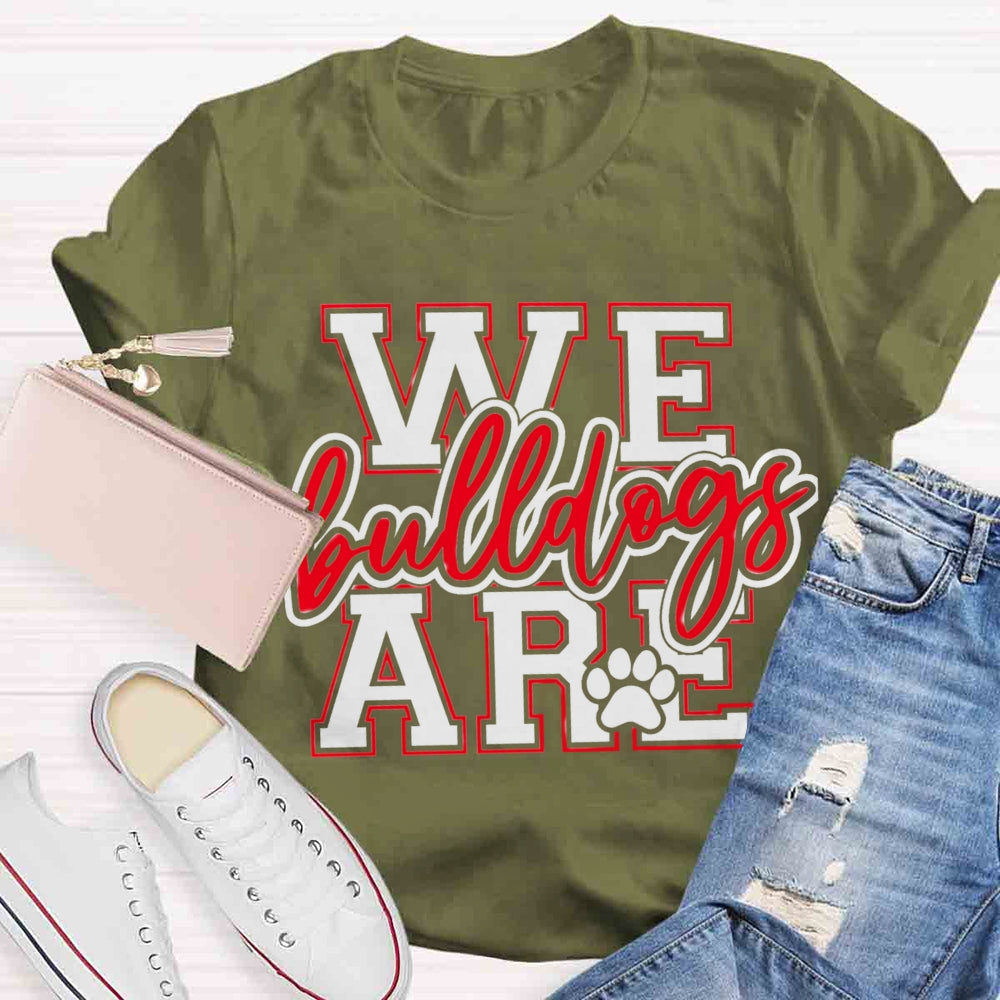 Personalized Mascot We Are Teacher T-shirt