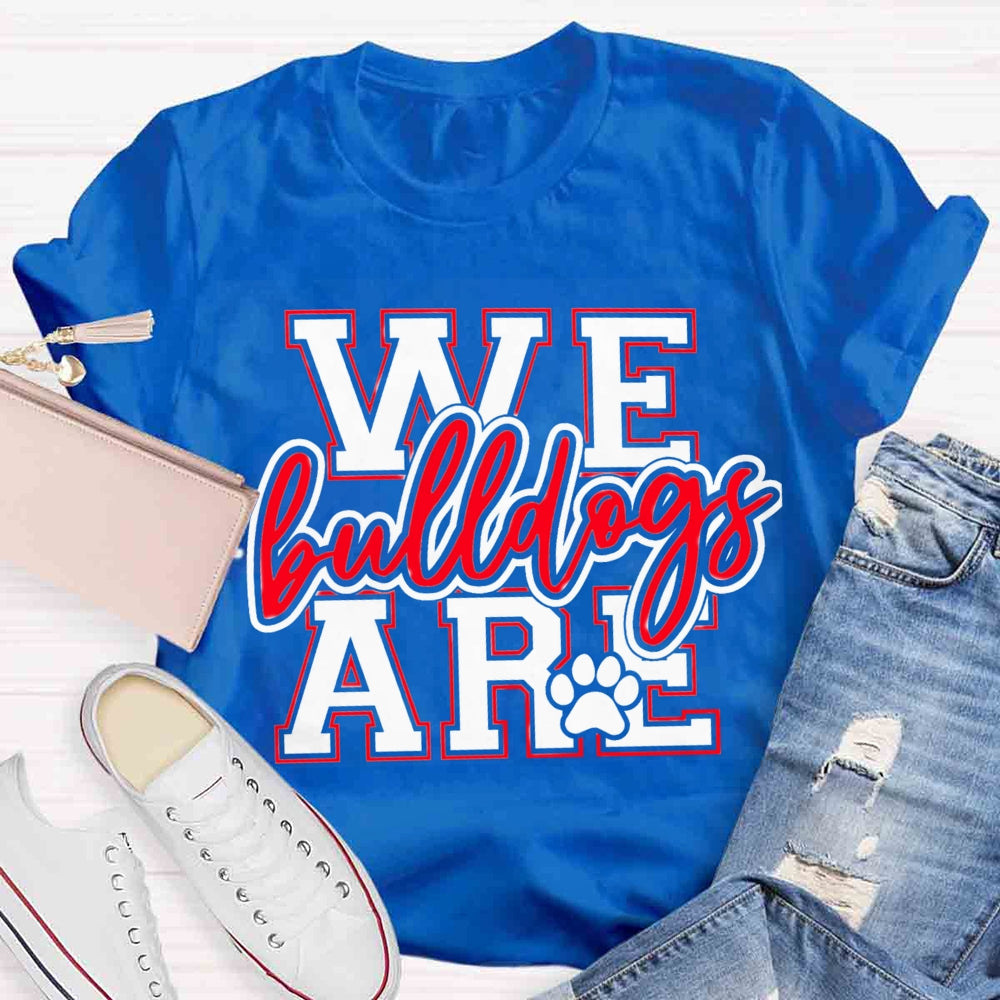 Personalized Mascot We Are Teacher T-shirt