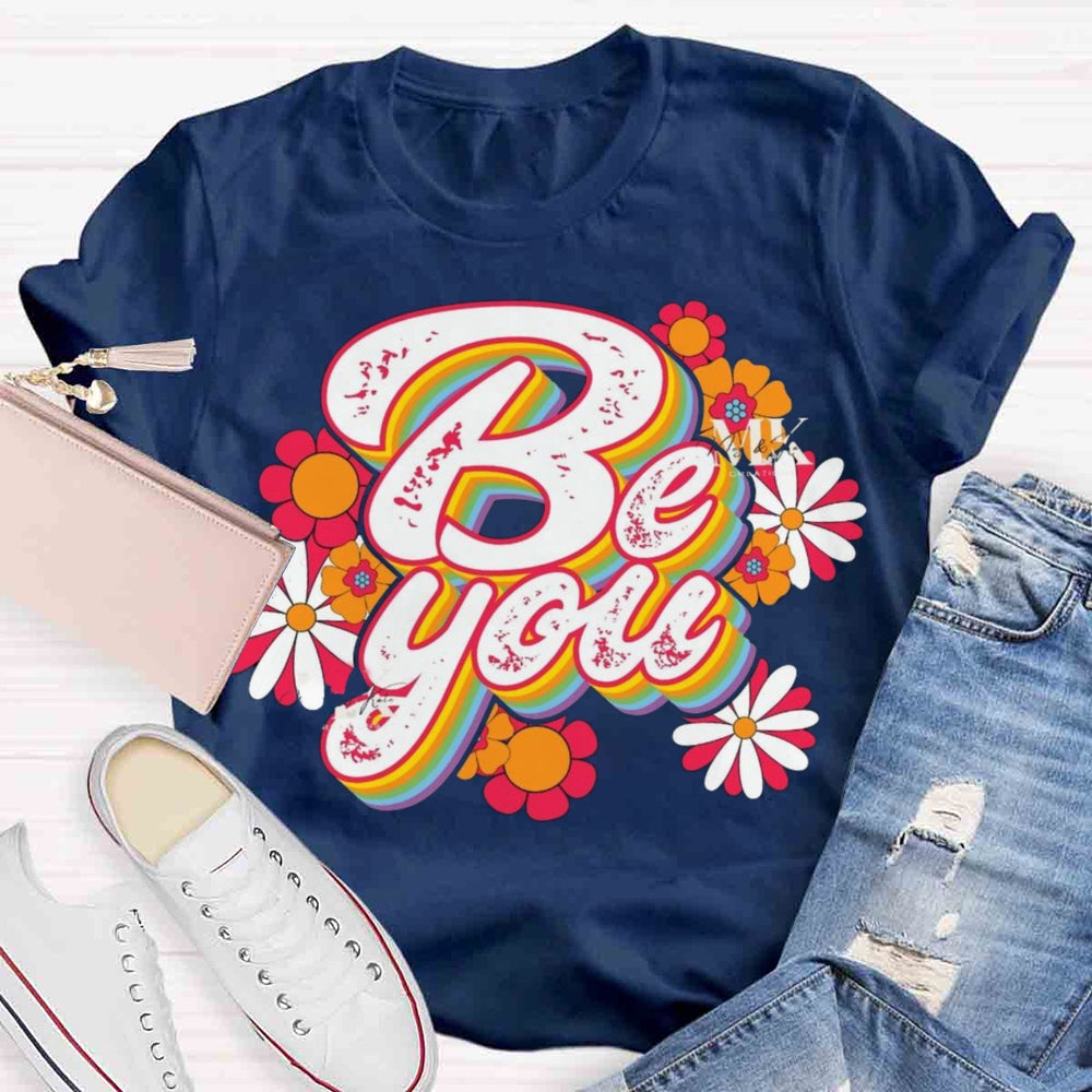 Be You Floral T-shirt