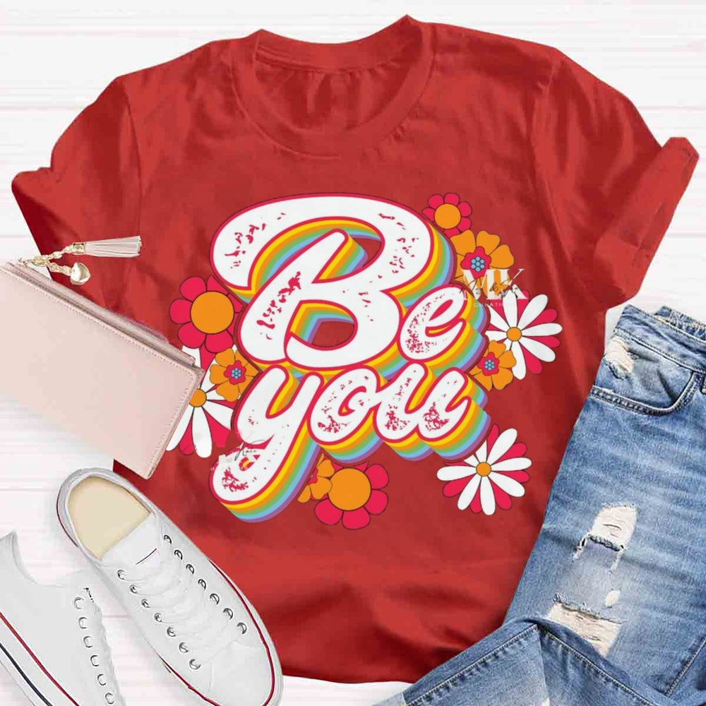 Be You Floral T-shirt