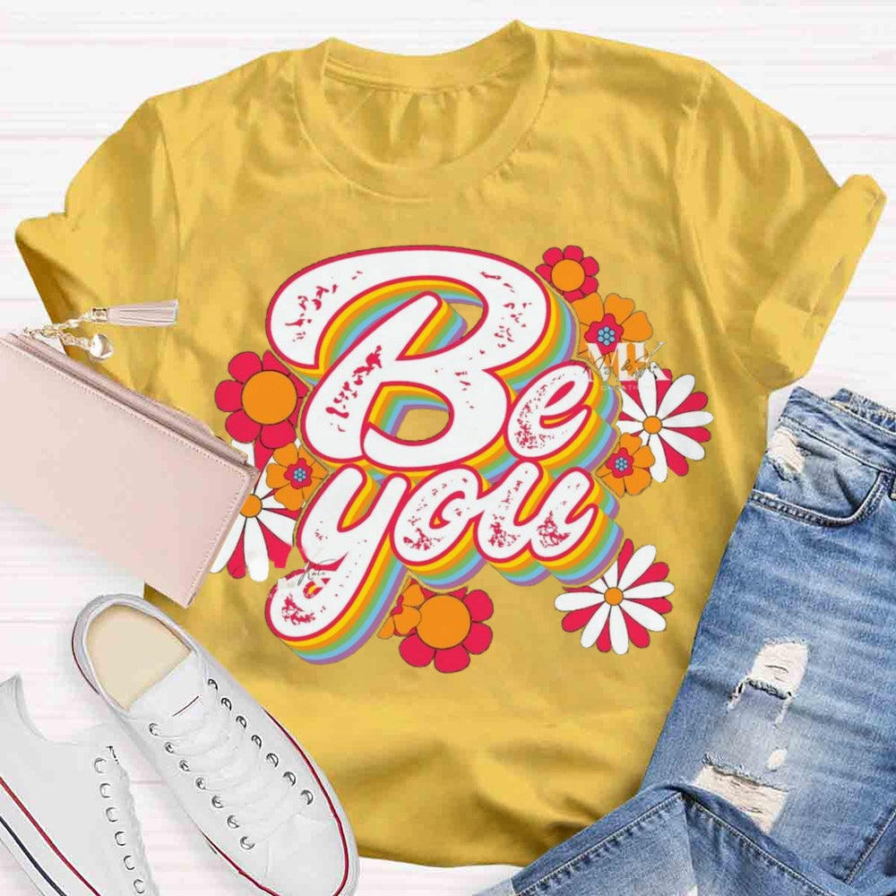 Be You Floral T-shirt