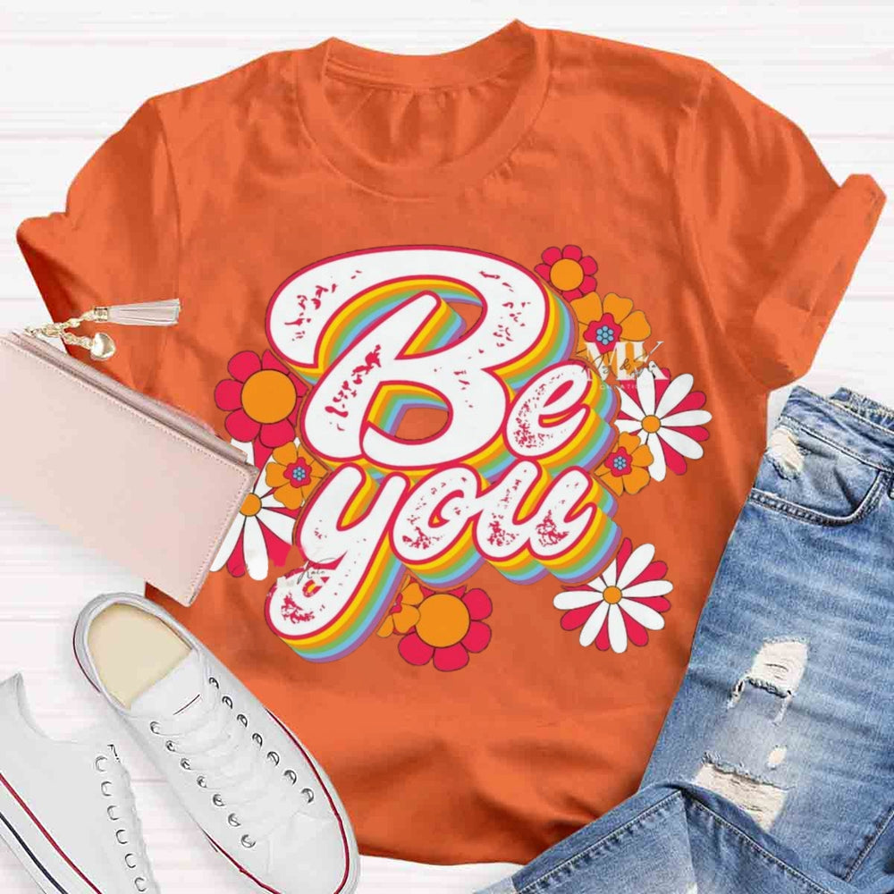 Be You Floral T-shirt