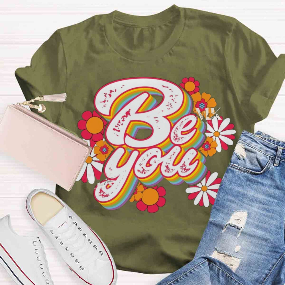 Be You Floral T-shirt