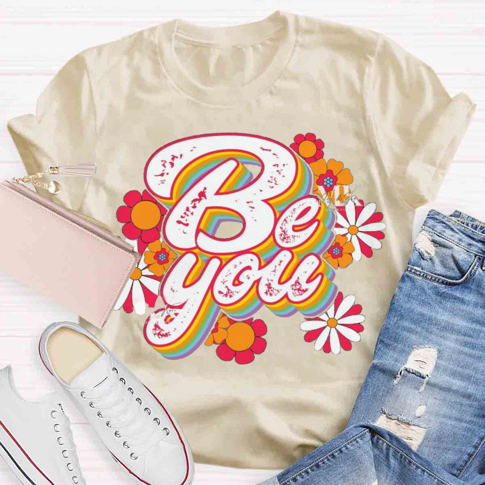 Be You Floral T-shirt