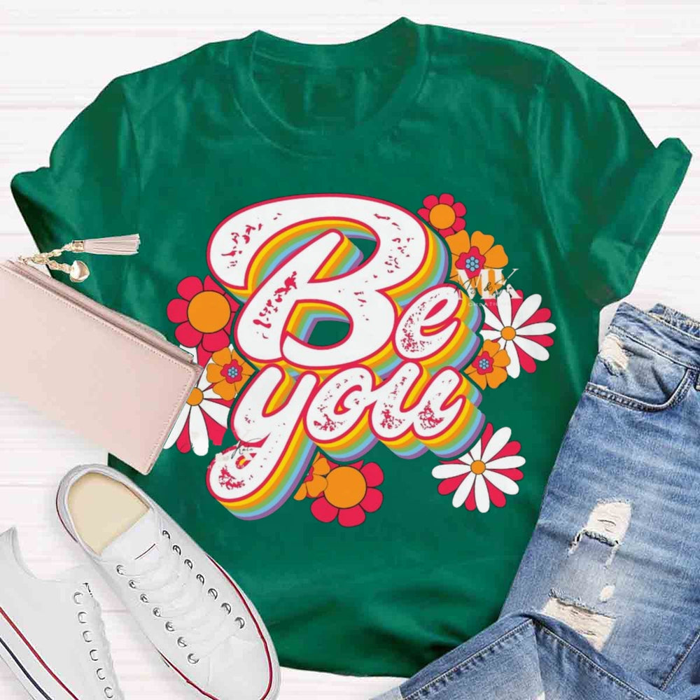 Be You Floral T-shirt