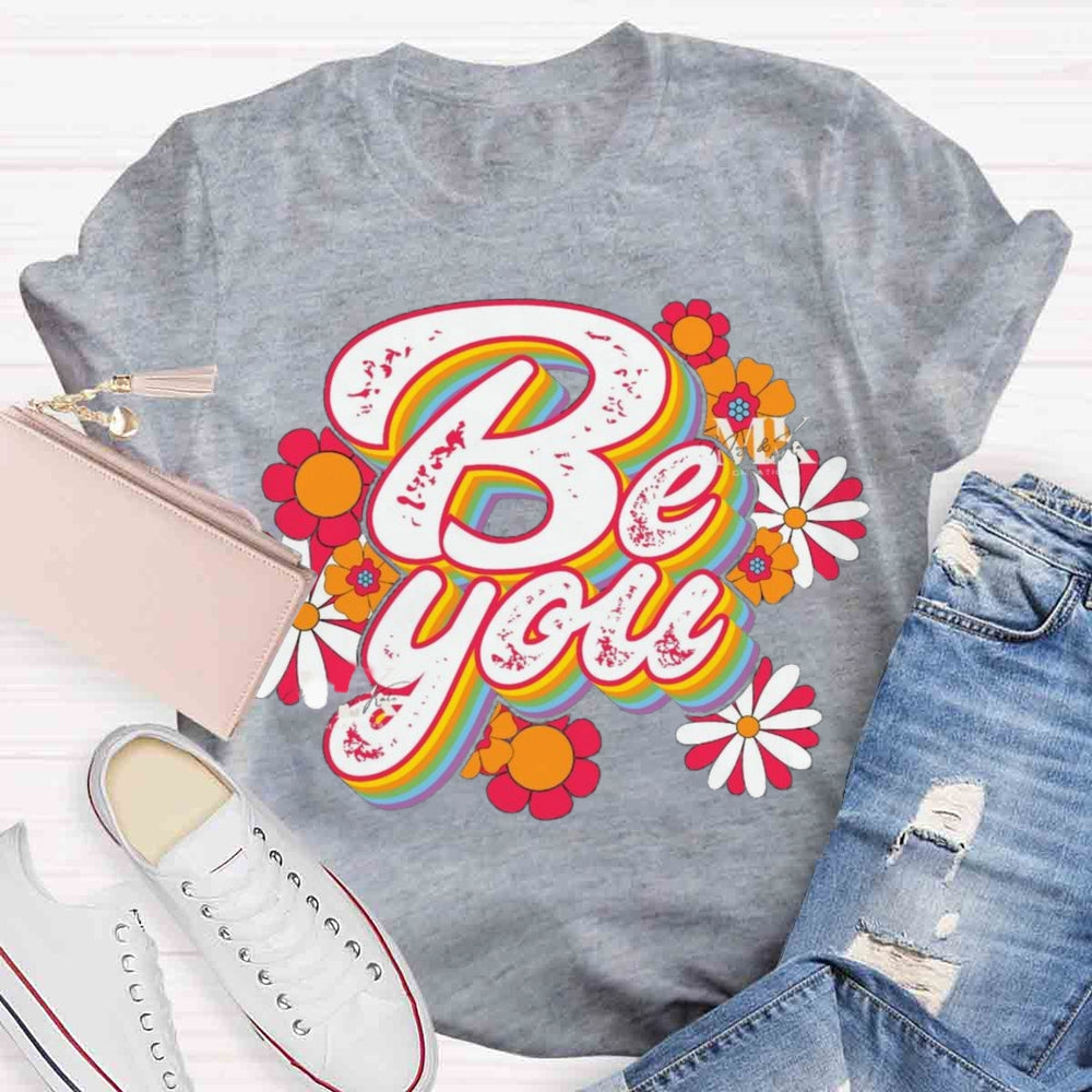 Be You Floral T-shirt