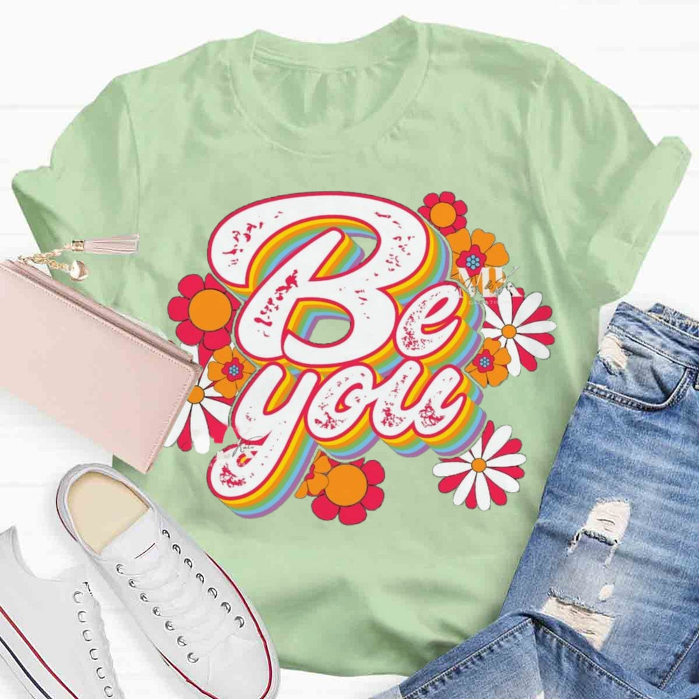 Be You Floral T-shirt