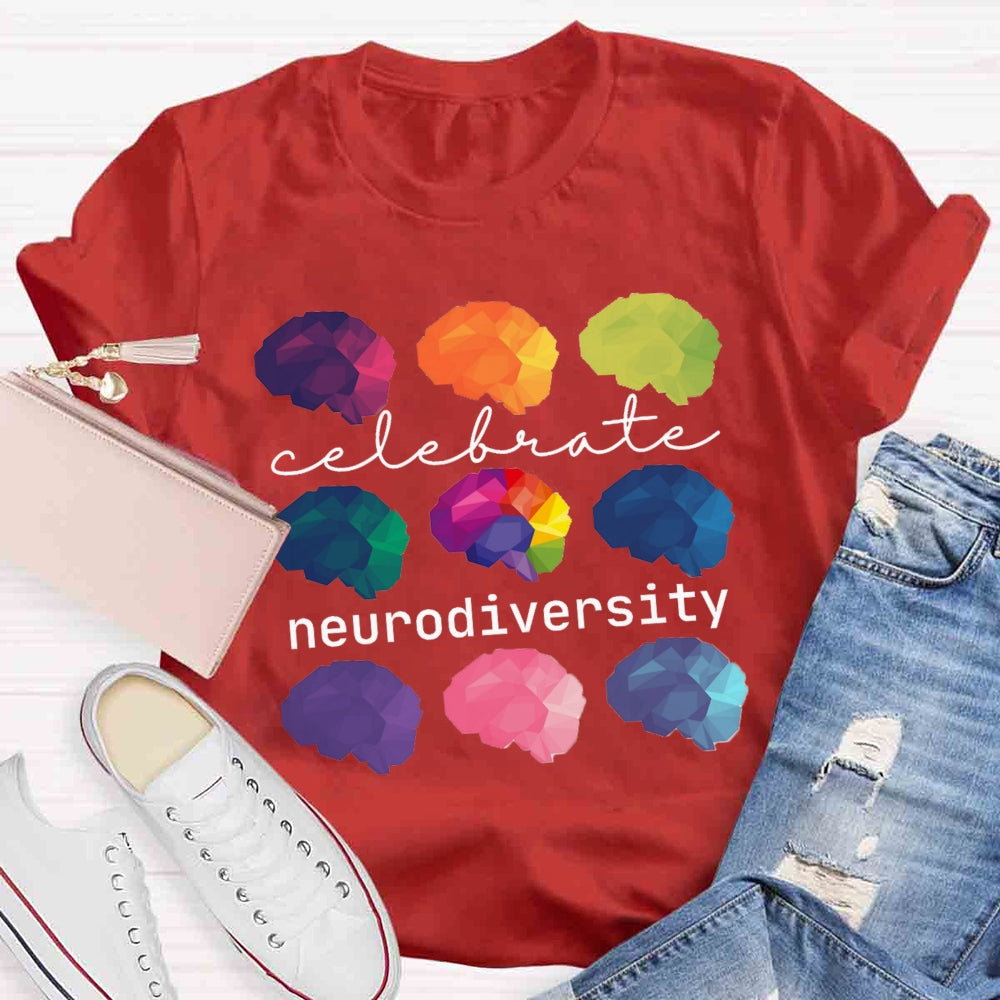 Celebrate Neurodiversity T-shirt