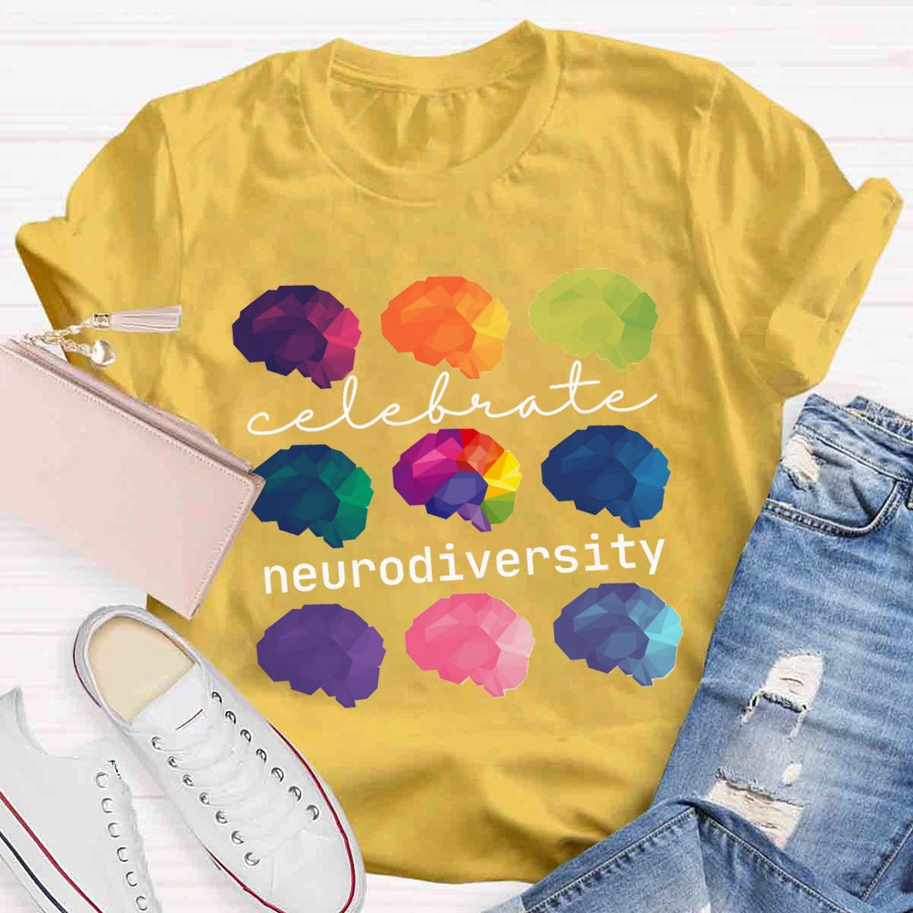 Celebrate Neurodiversity T-shirt