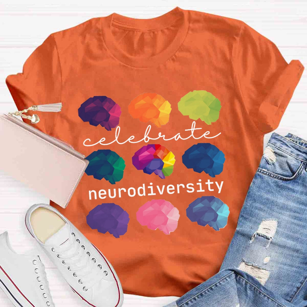 Celebrate Neurodiversity T-shirt