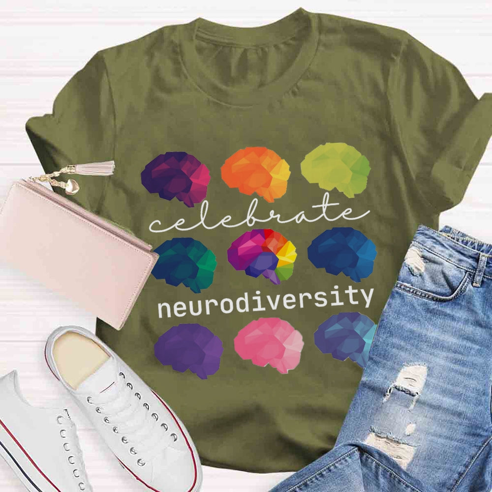 Celebrate Neurodiversity T-shirt