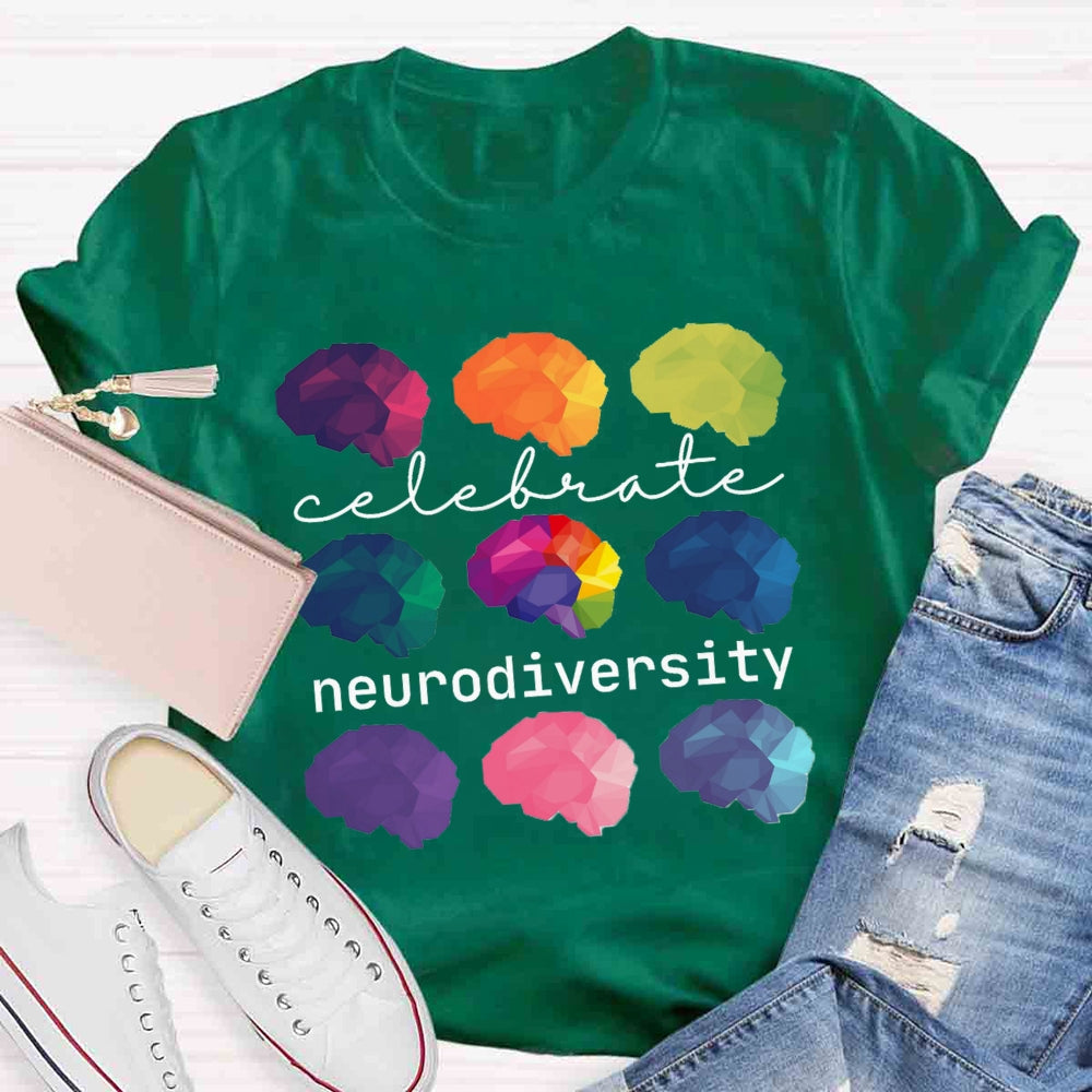 Celebrate Neurodiversity T-shirt