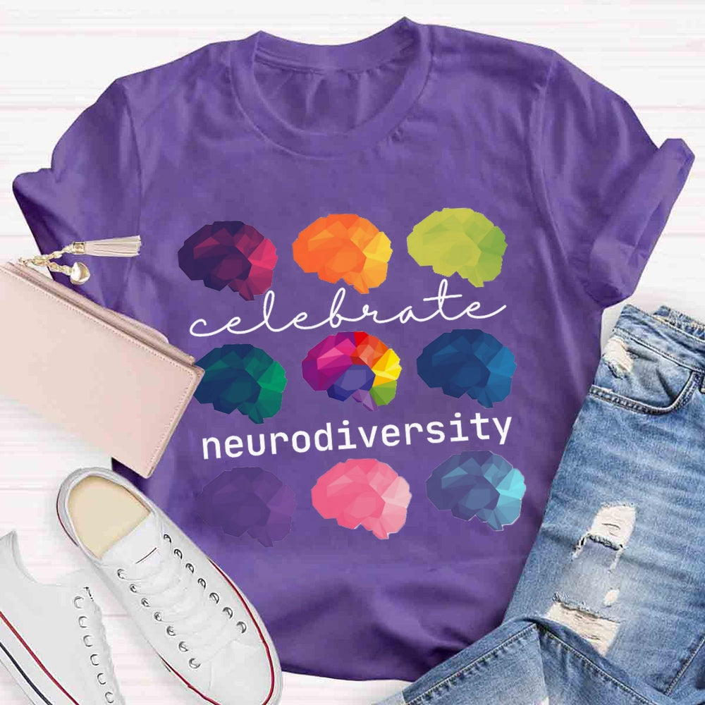 Celebrate Neurodiversity T-shirt