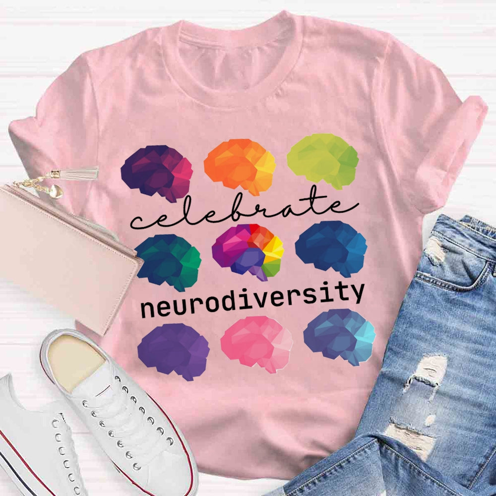 Celebrate Neurodiversity T-shirt