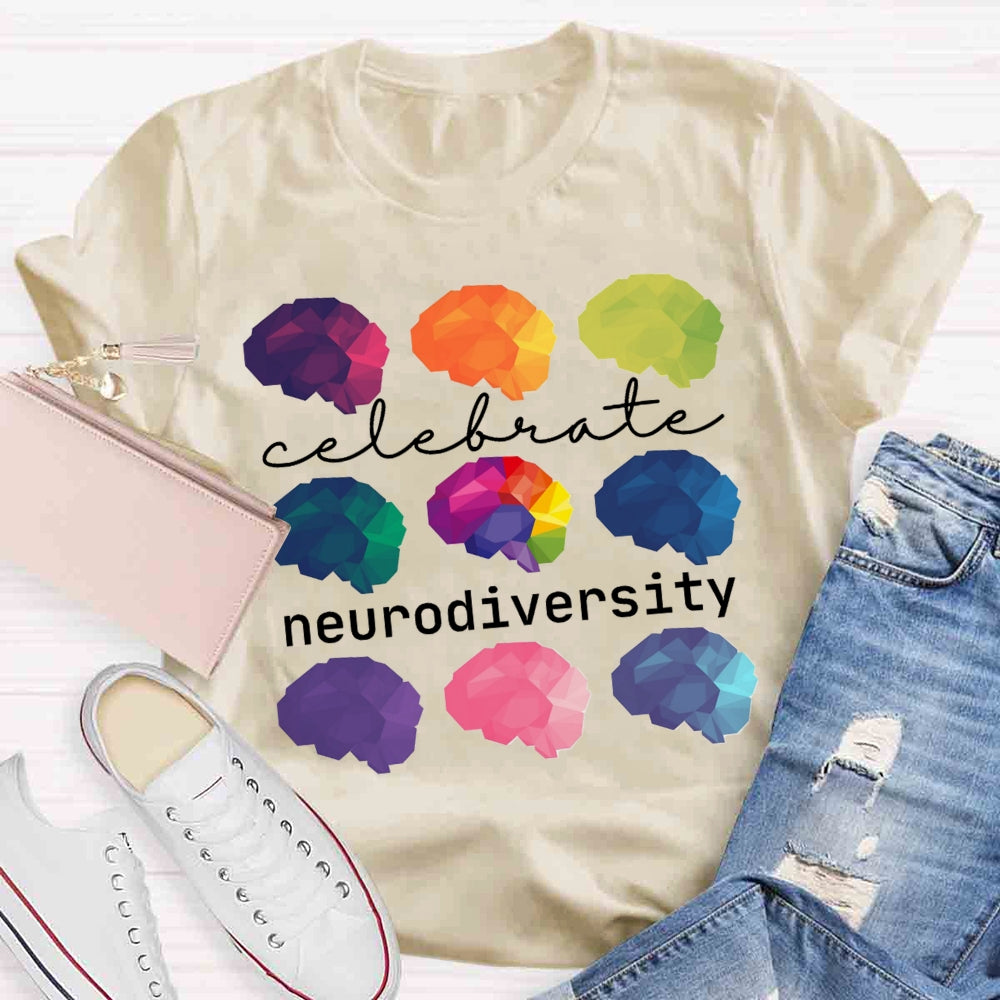 Celebrate Neurodiversity T-shirt