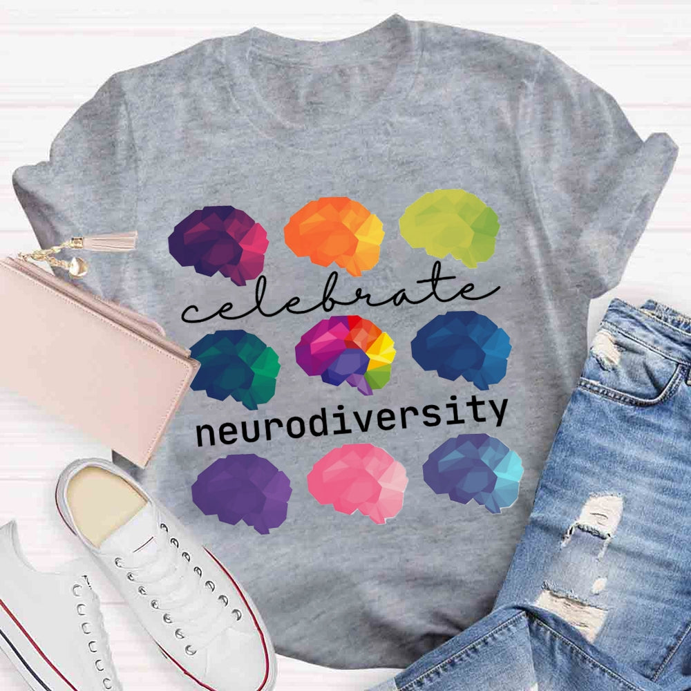 Celebrate Neurodiversity T-shirt