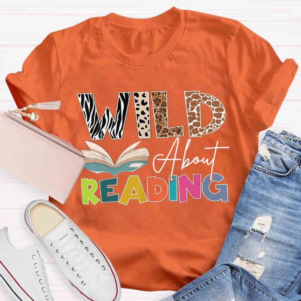 Wild About Reading T-shirt