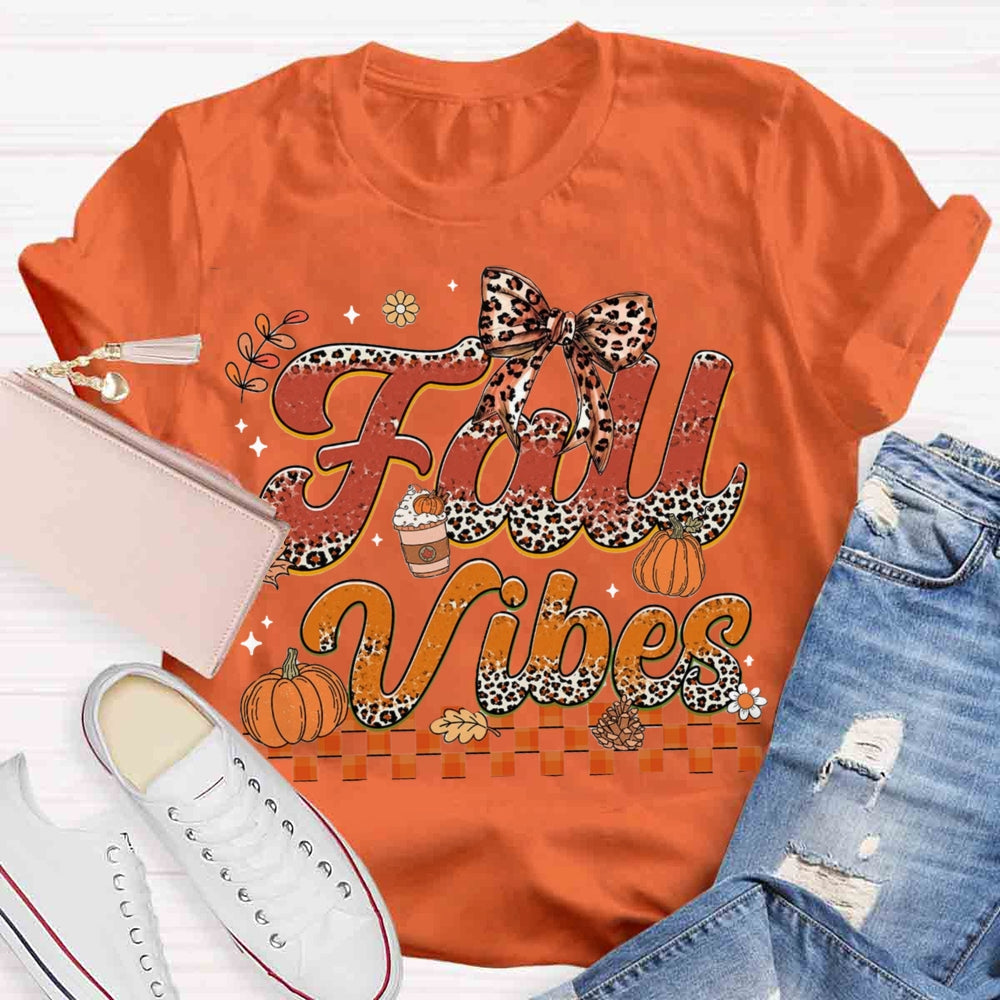 Fall Vibes Pumpkins T-shirt