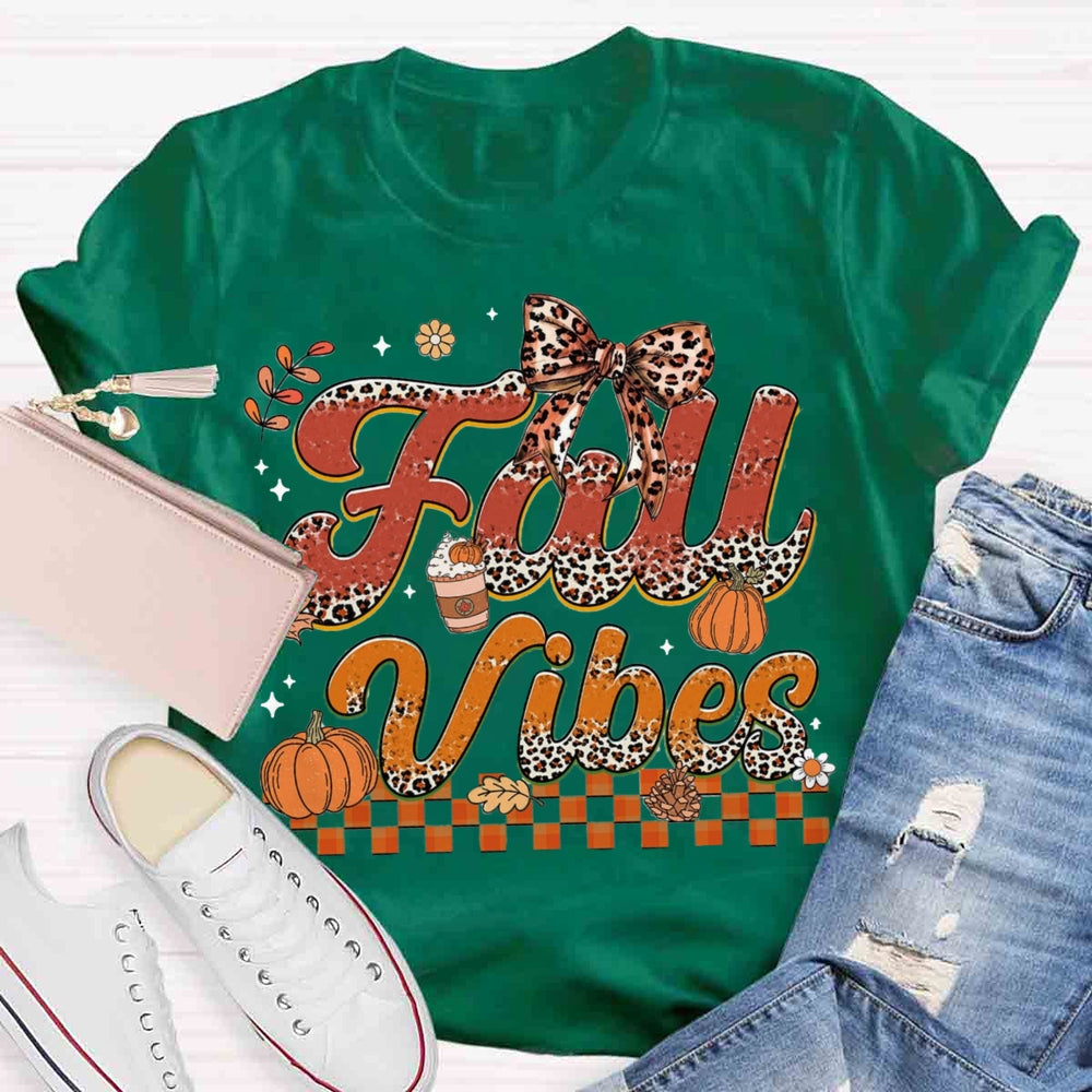 Fall Vibes Pumpkins T-shirt