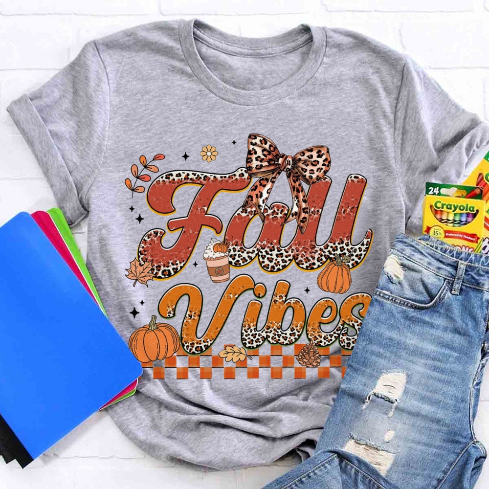 Fall Vibes Pumpkins T-shirt