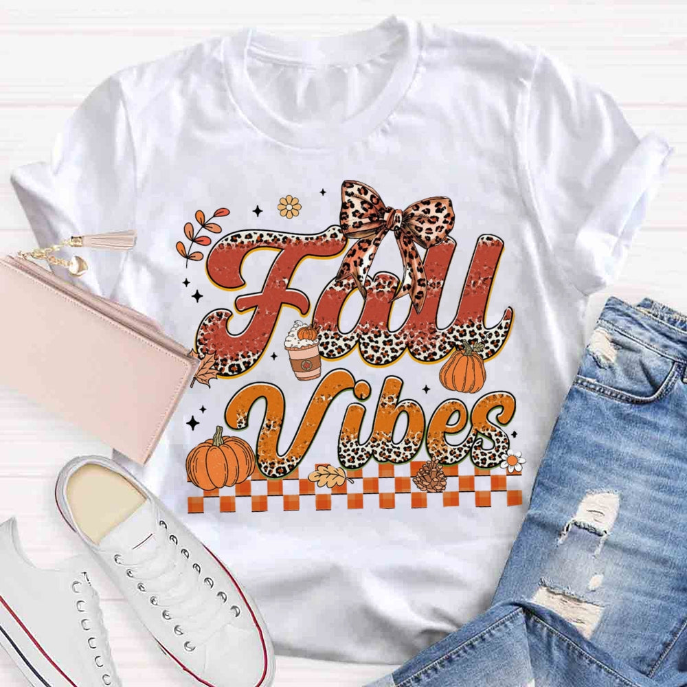 Fall Vibes Pumpkins T-shirt