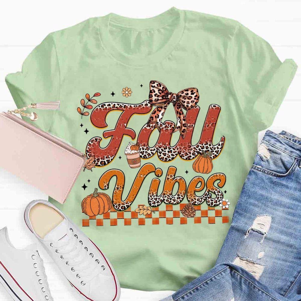 Fall Vibes Pumpkins T-shirt