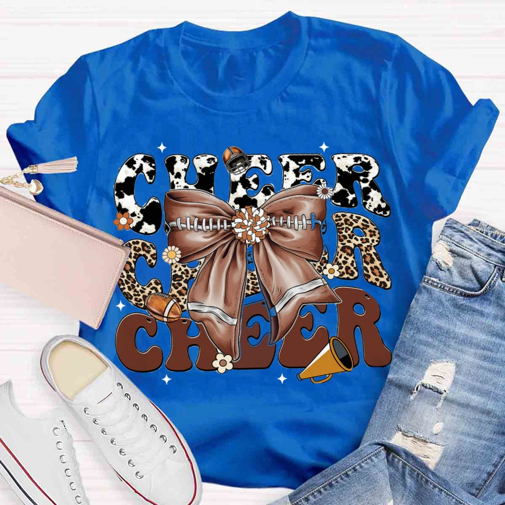 Football Cheer Design T-shirt