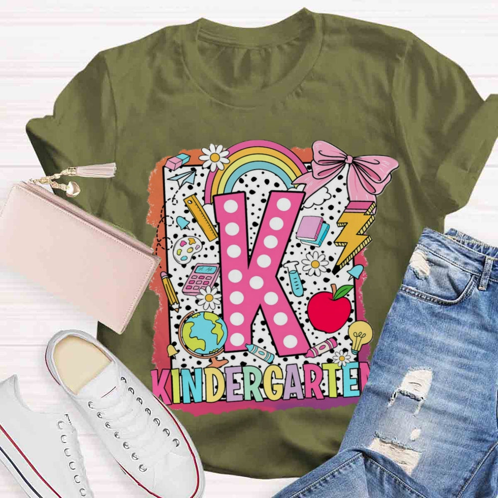 Personalized Grade Dot Design T-shirt