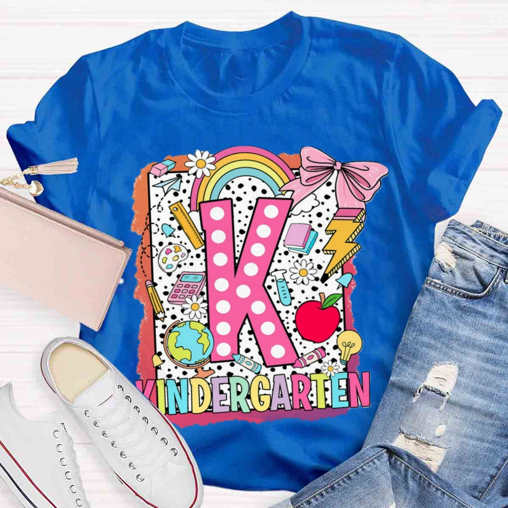 Personalized Grade Dot Design T-shirt