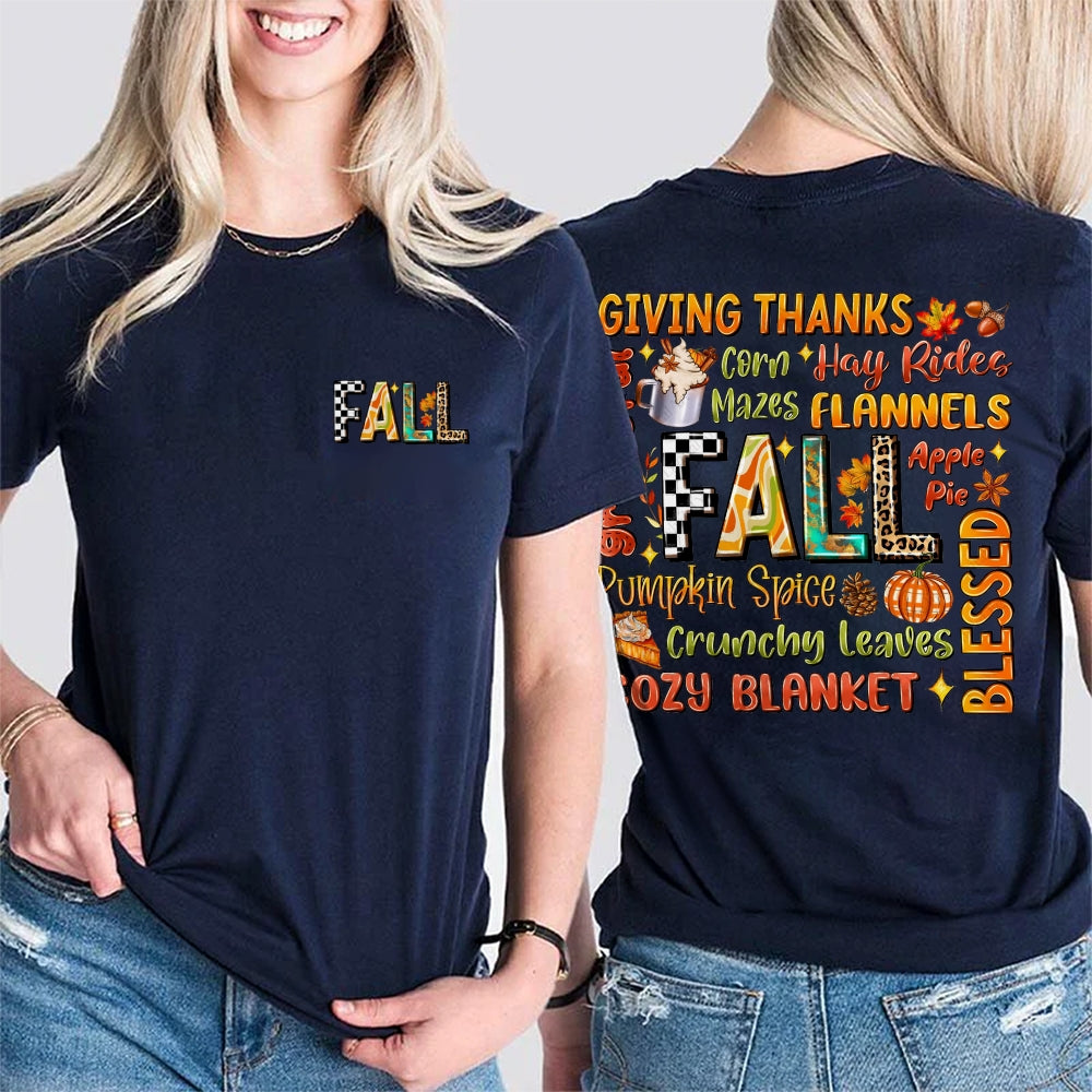 It's Fall Yall This the Season Double T-shirt