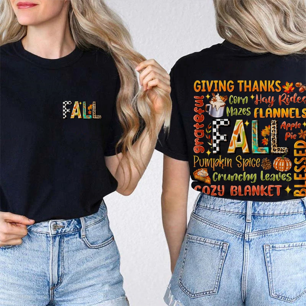 It's Fall Yall This the Season Double T-shirt