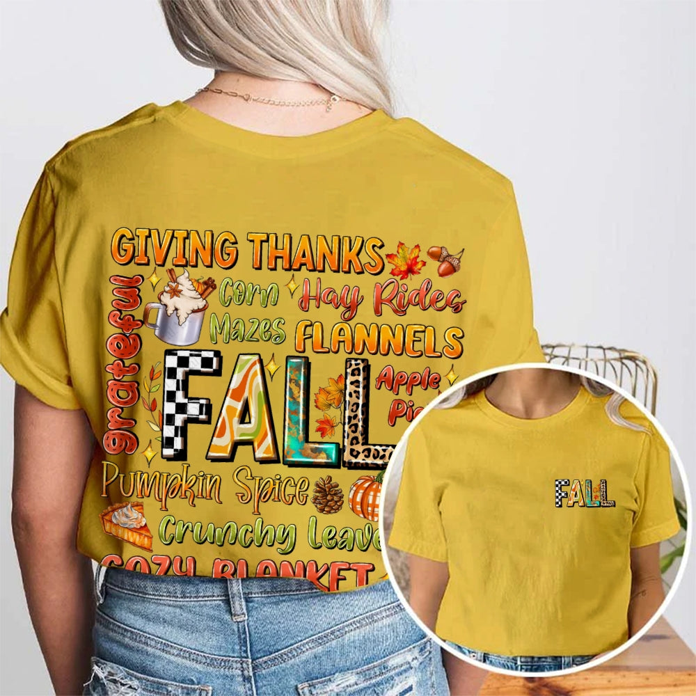 It's Fall Yall This the Season Double T-shirt