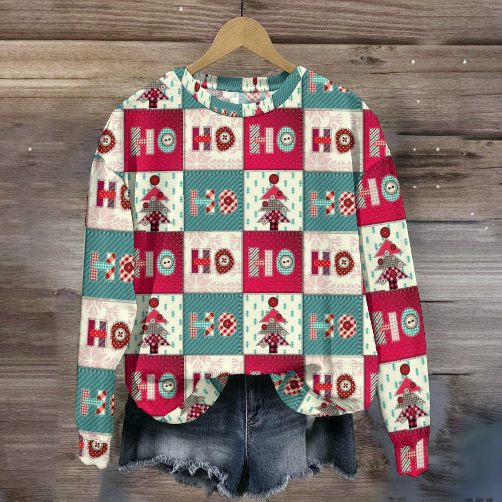 Ho Ho Christmas Trees Sweatshirt