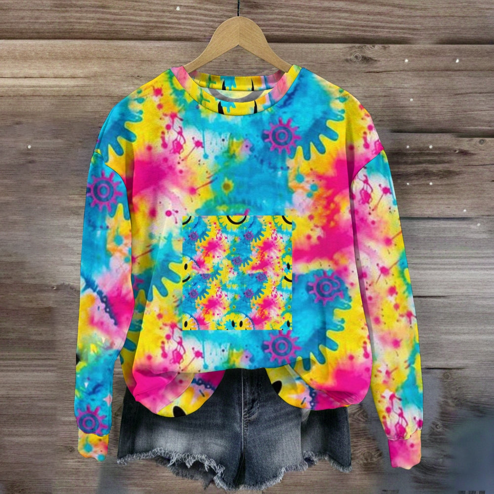 Rainbow Art Teacher Sweatshirt