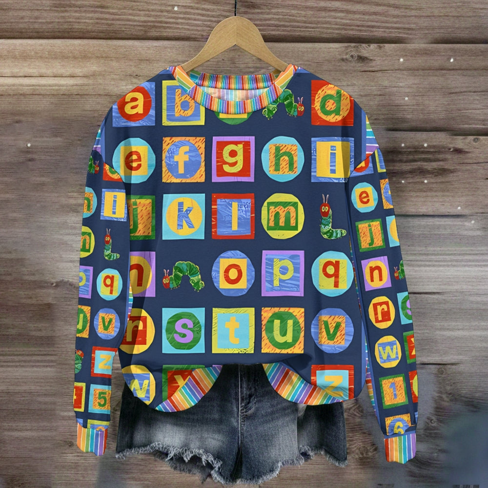 The Hungry Caterpillar  Alphabet Sweatshirt