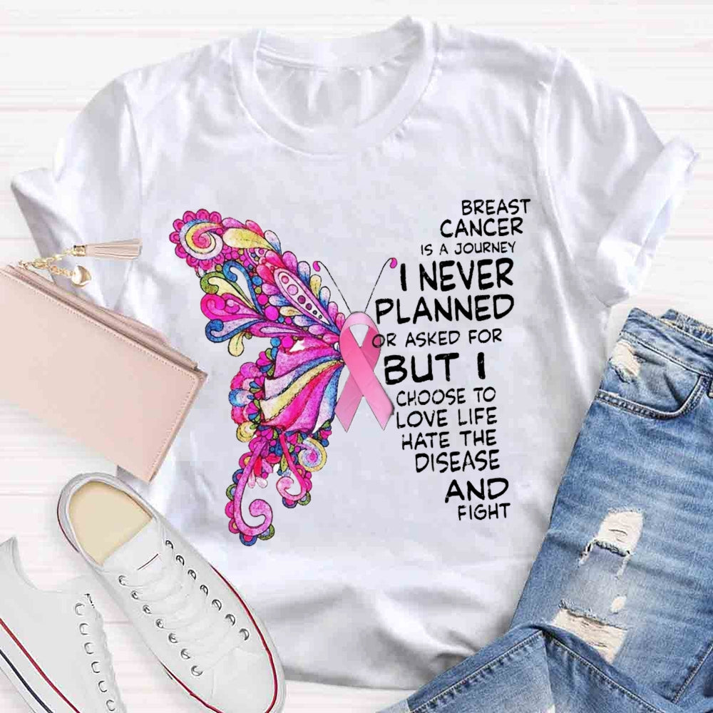 Breast Cancer Awareness Teacher T-Shirt