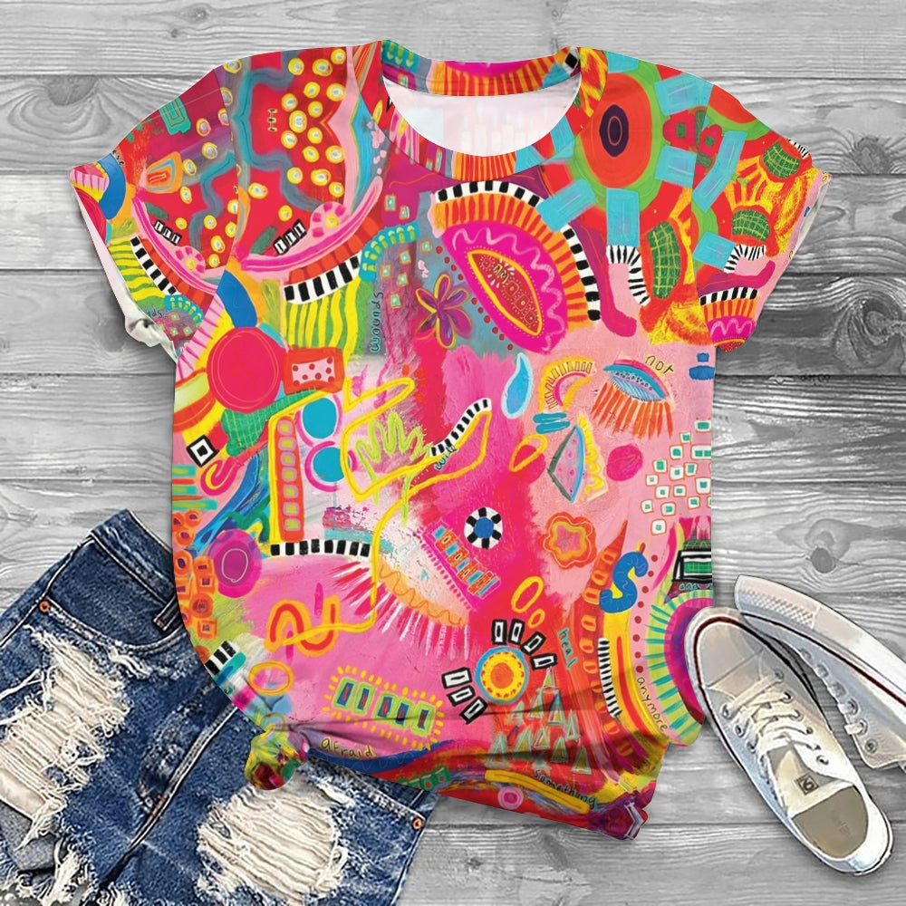 Vintage Art Print T-shirt
