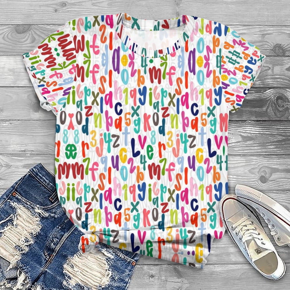 Colorful Number T-shirt
