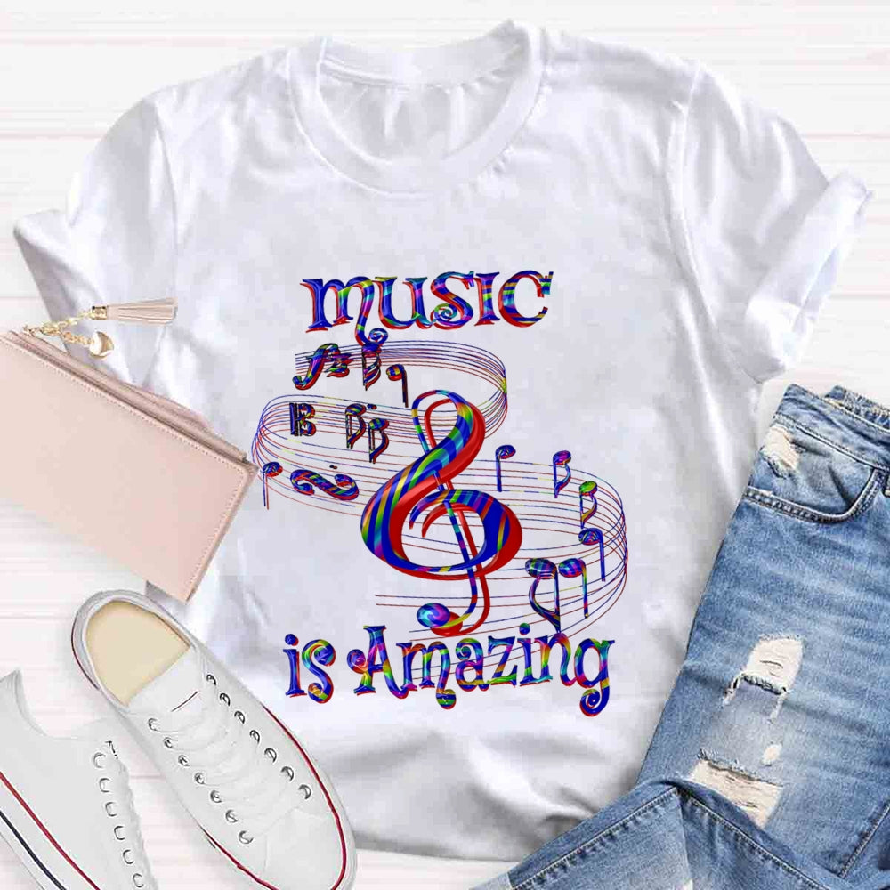 Music Is Amazing T-shirt