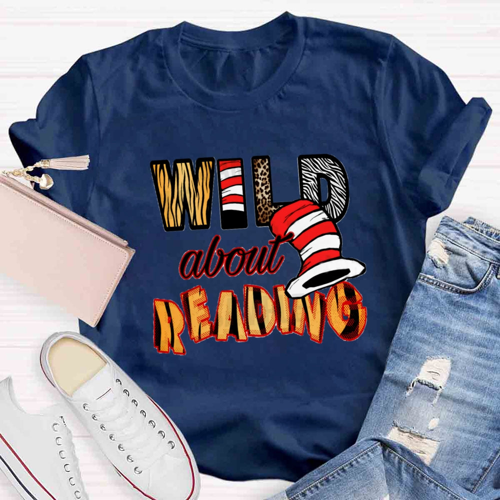 Wild About Reading Together T-shirt
