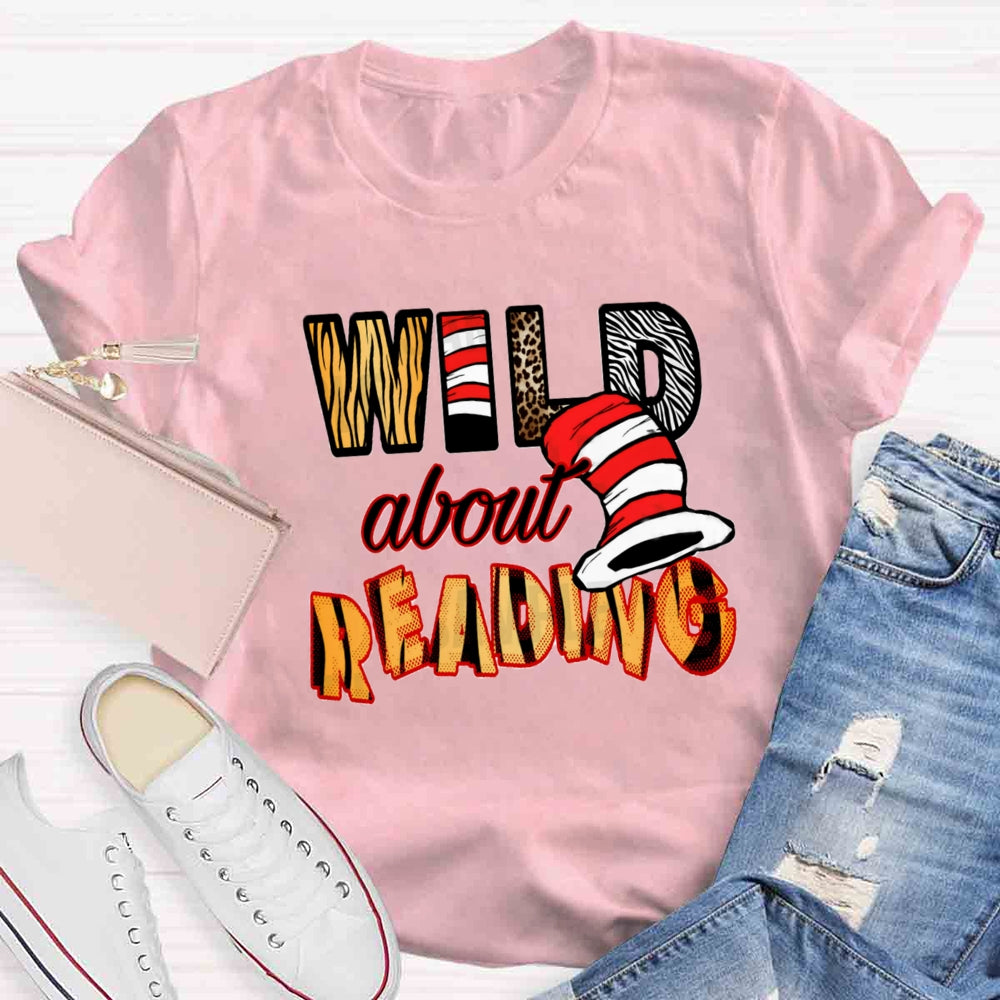 Wild About Reading Together T-shirt