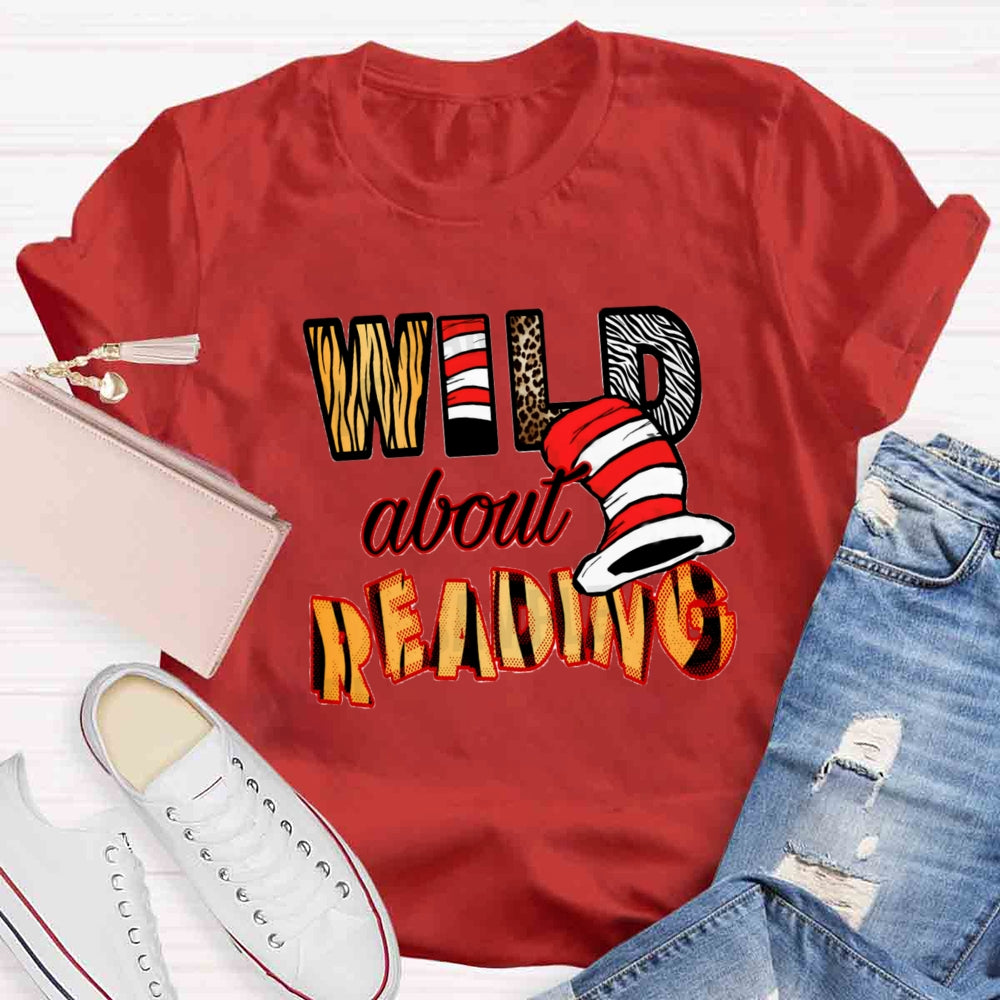 Wild About Reading Together T-shirt