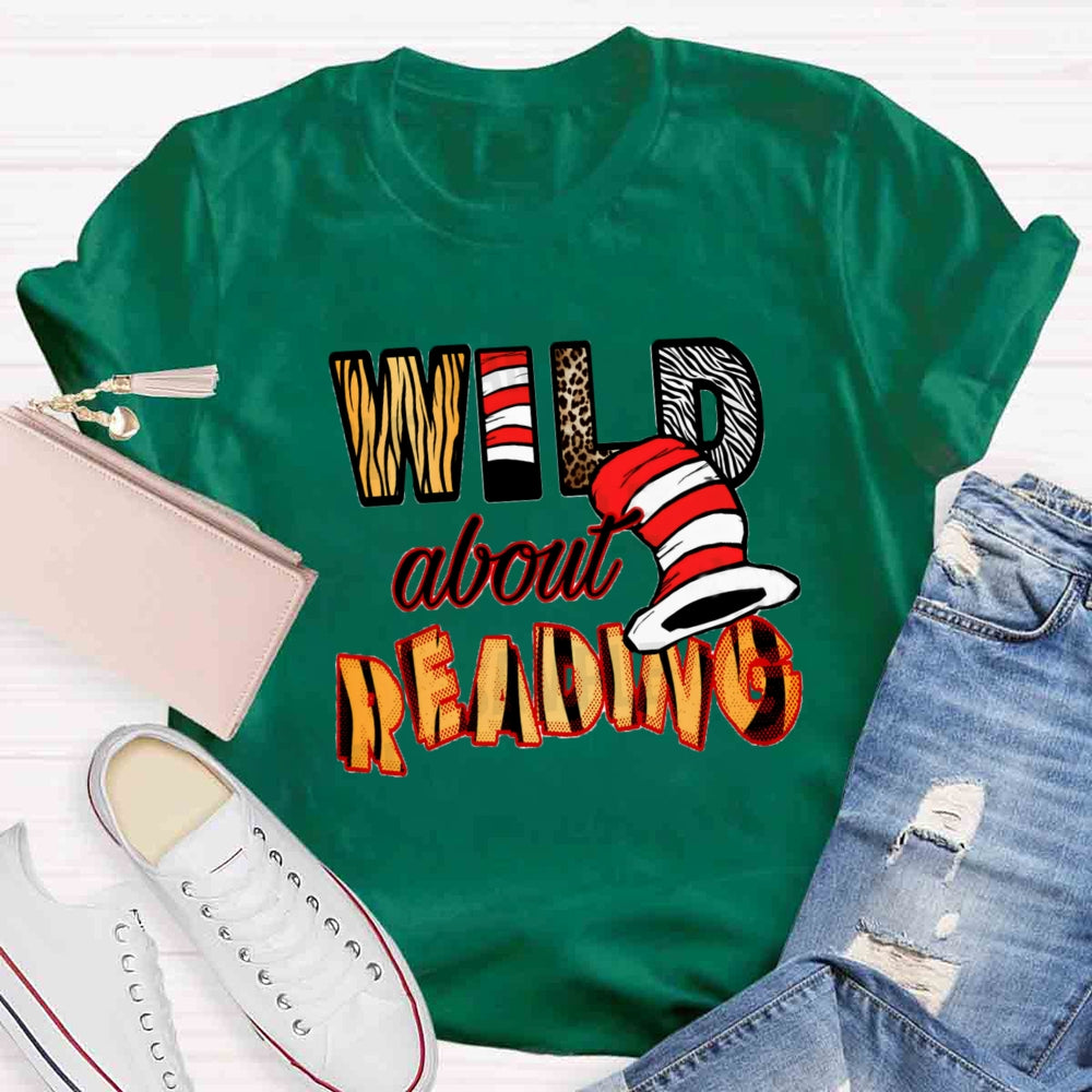 Wild About Reading Together T-shirt
