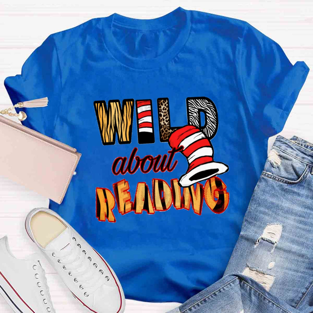 Wild About Reading Together T-shirt